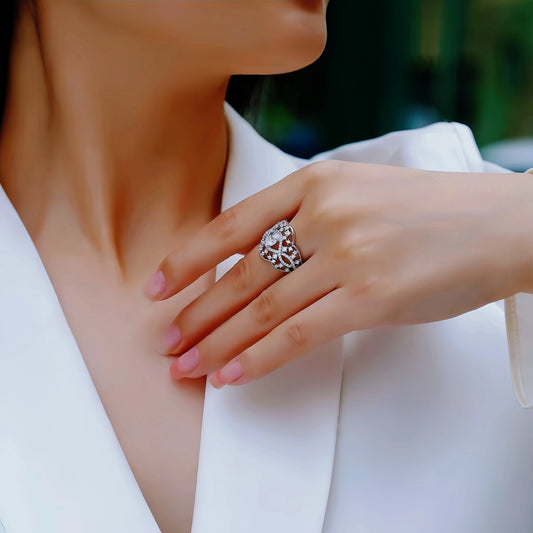 Regal Moment Crown Ring