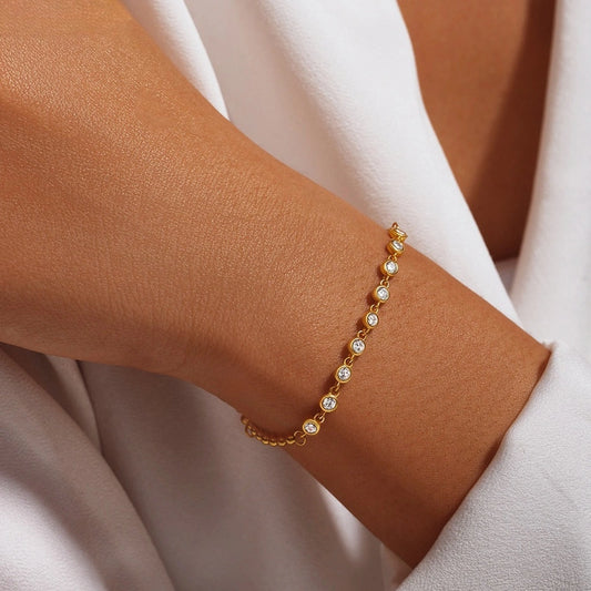 Bubble Moissanite Bracelet