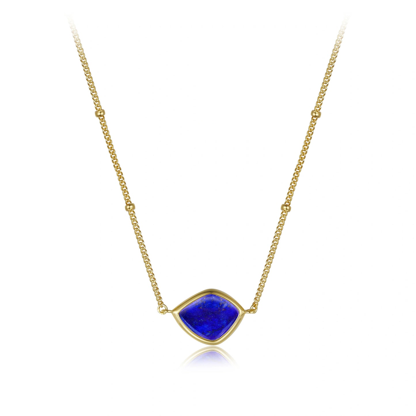 Eye of the Deep Sea Lapis Lazuli Necklace