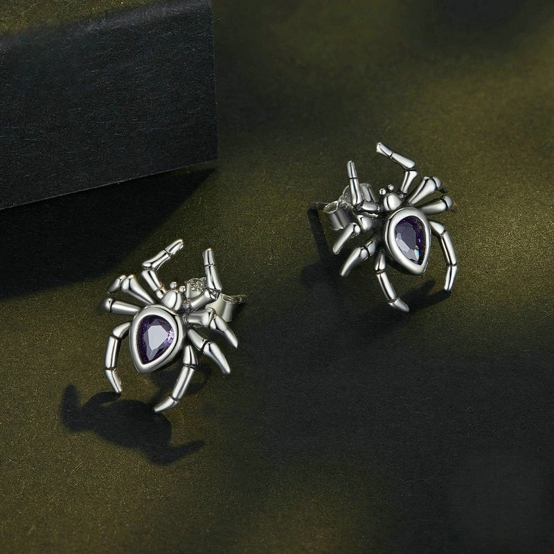 Web of Mystique: Spider Earrings