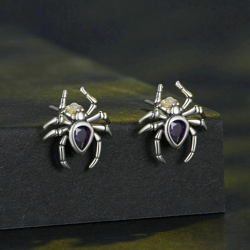 Web of Mystique: Spider Earrings