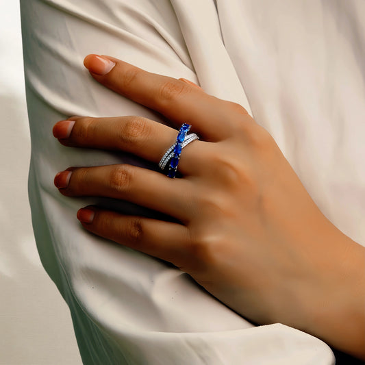 The Flow of Time Ring