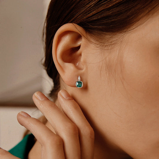Ocean’s Depth Drop Earrings