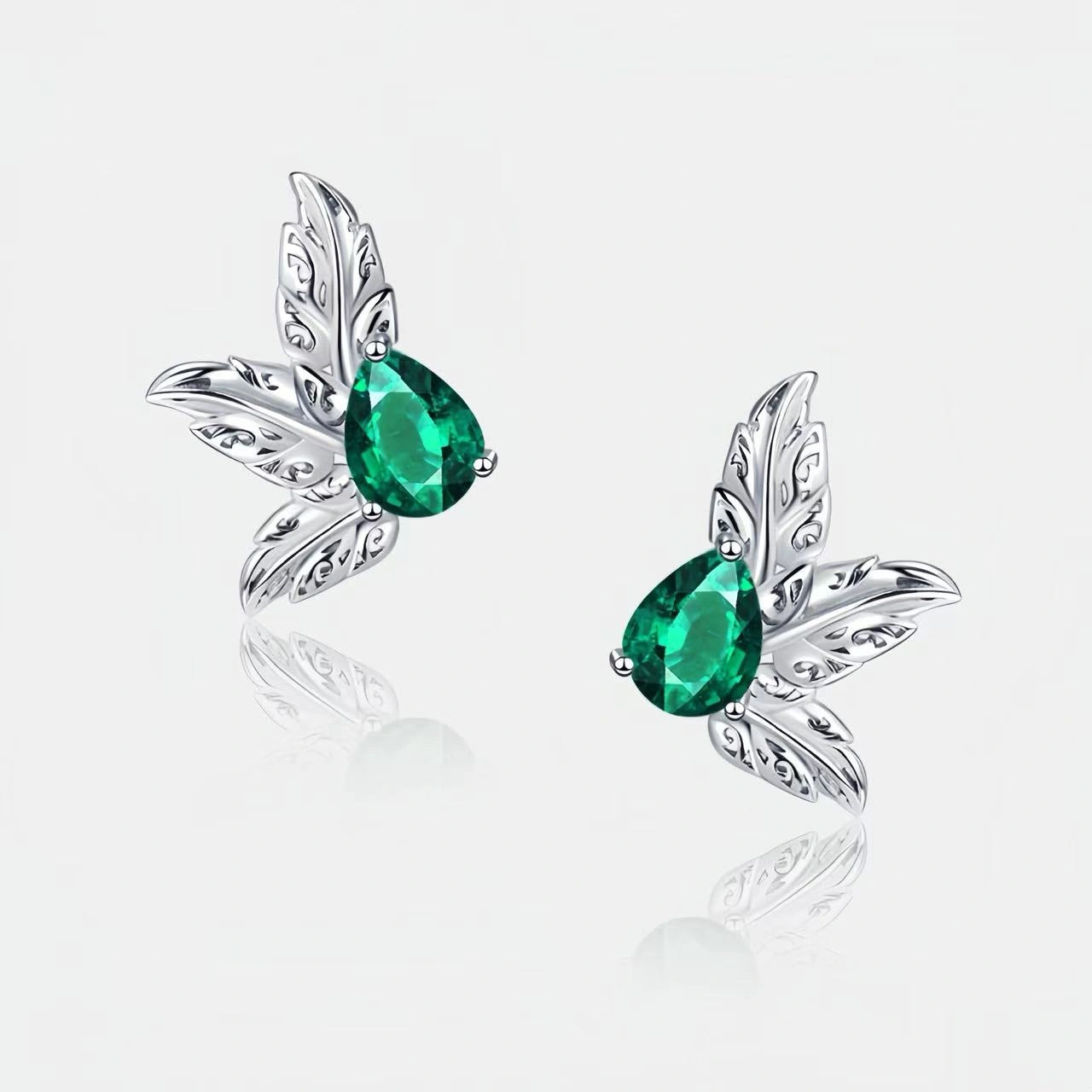 Leaf Stud Earrings