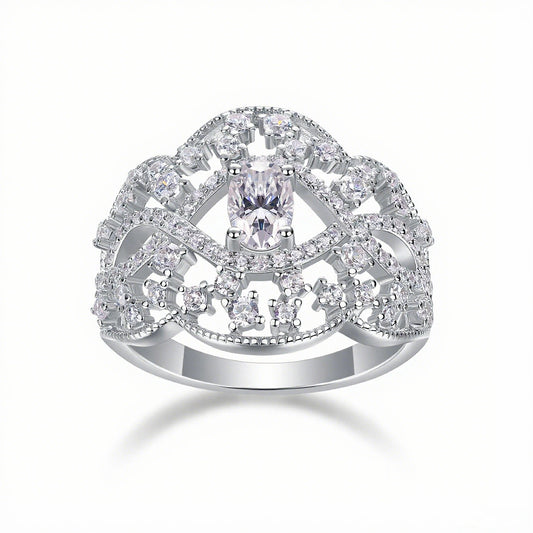 Regal Moment Crown Ring