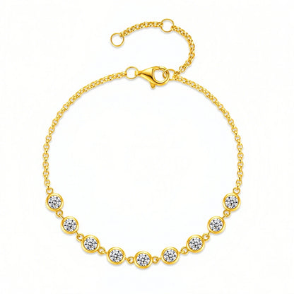 Bubble Moissanite Bracelet