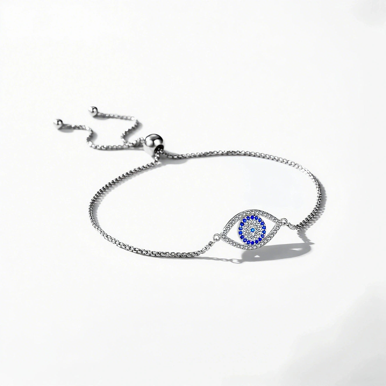 Evil Eye Slider Bracelet