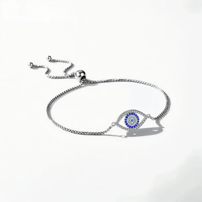 Evil Eye Slider Bracelet