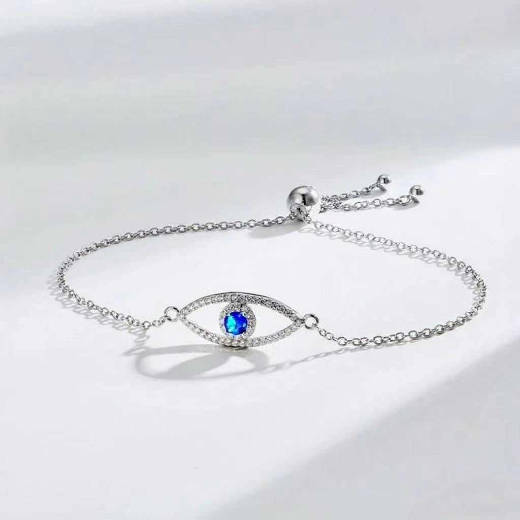 Evil Eye Slider Bracelet
