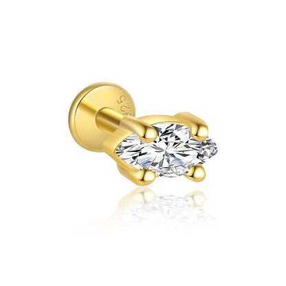 Golden Serenade Ear Stack Earrings