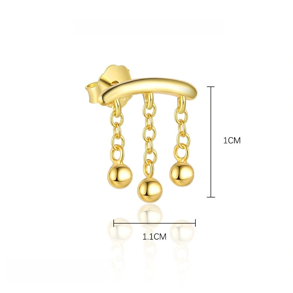 Ear Stack Set 18K Gold Earrings