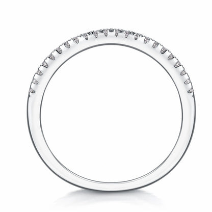 Endless Band Moissanite Rings