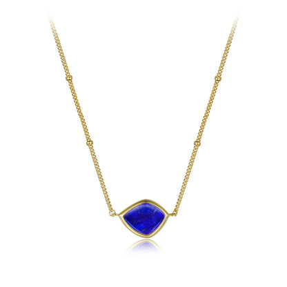 Eye of the Deep Sea Lapis Lazuli Necklace