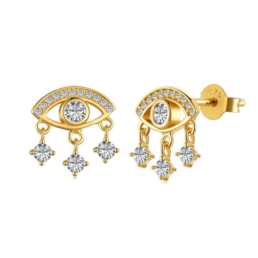 Guardian's Gaze Drop Earrings