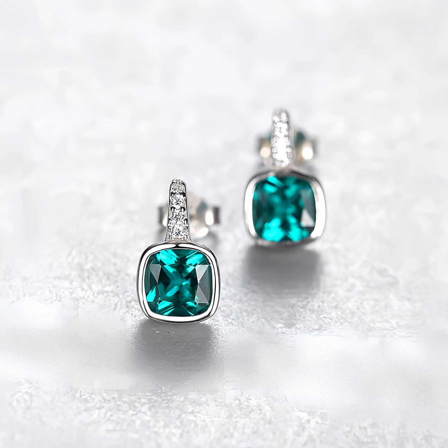 Ocean’s Depth Drop Earrings