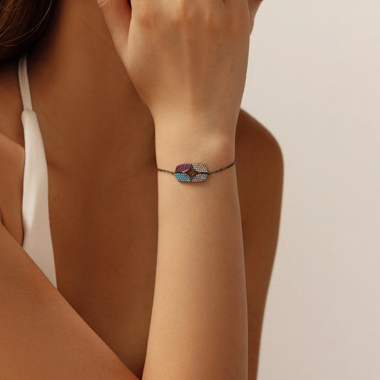 Starburst Turquoise Bracelet