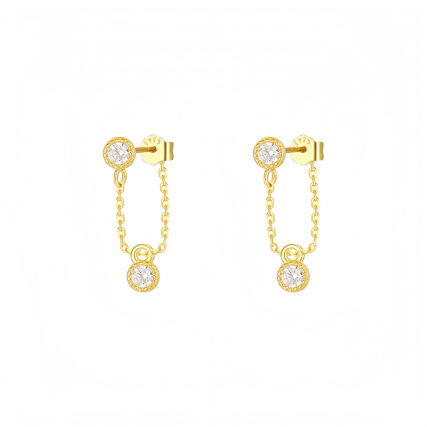 Lustre Loop Ear Stack Earrings