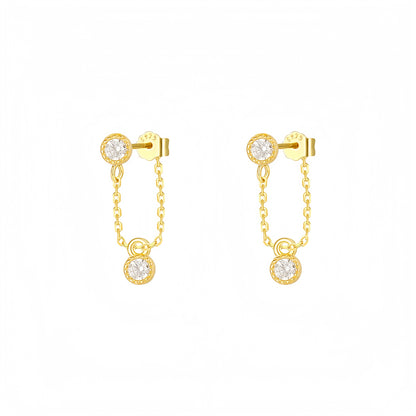 Lustre Loop Ear Stack Earrings