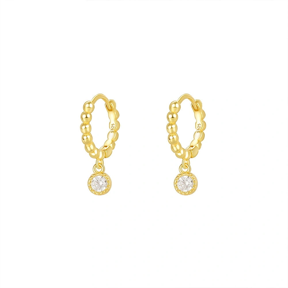 Lustre Loop Ear Stack Earrings