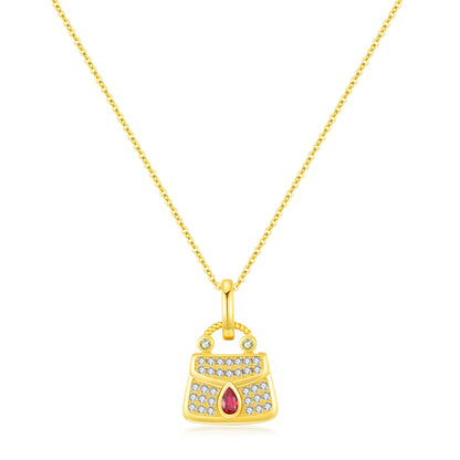 "My Little Secret" Purse Necklace