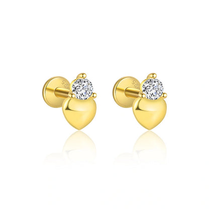 Golden Serenade Ear Stack Earrings