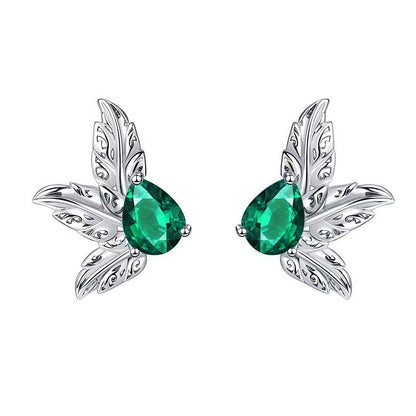 Leaf Stud Earrings