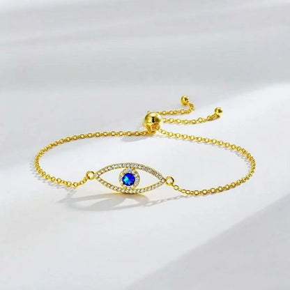 Evil Eye Slider Bracelet