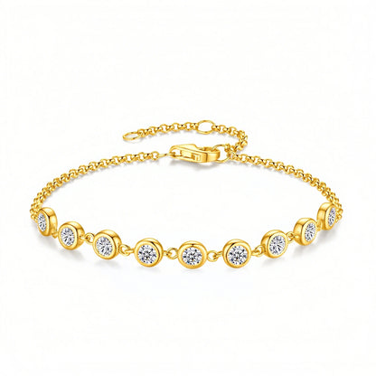 Bubble Moissanite Bracelet